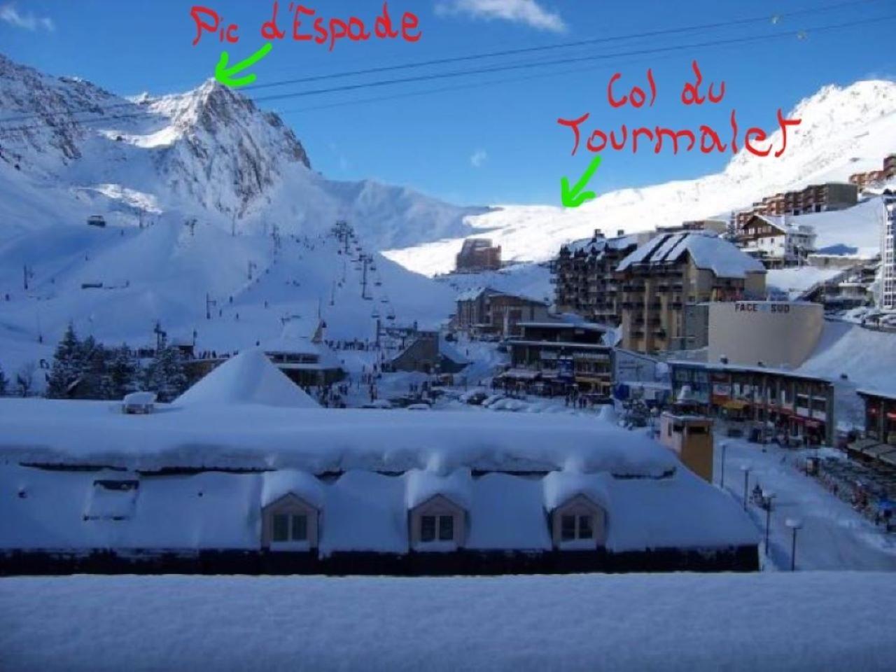 Centre Village ; Vue Imprenable La Mongie Extérieur photo